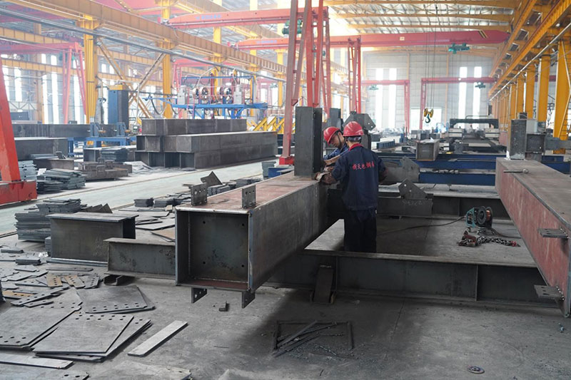 construcción de acero prefabricada