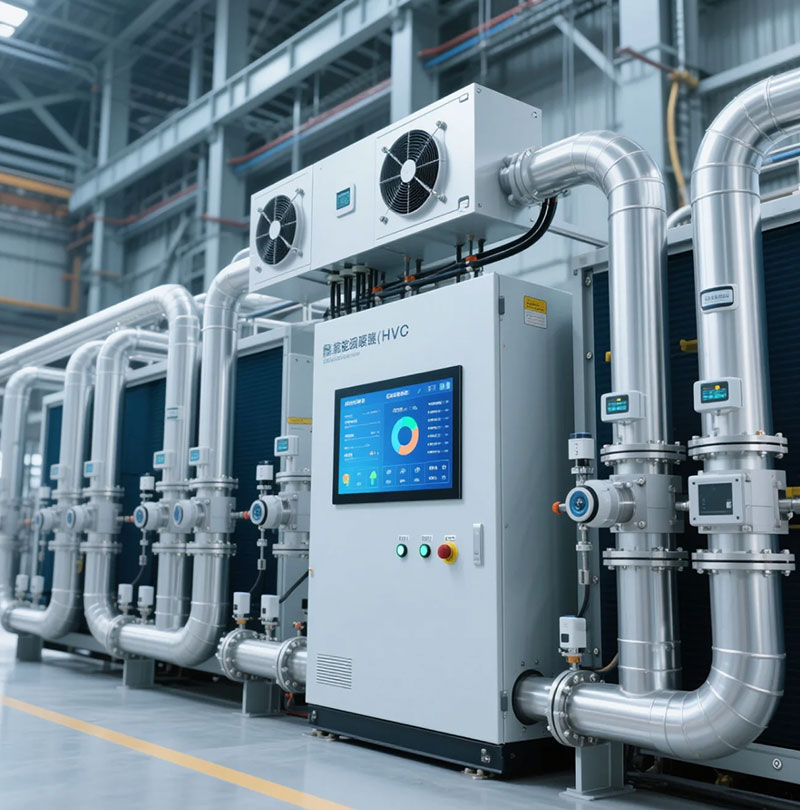 Sistemas HVAC inteligentes con sensores y controles automatizados