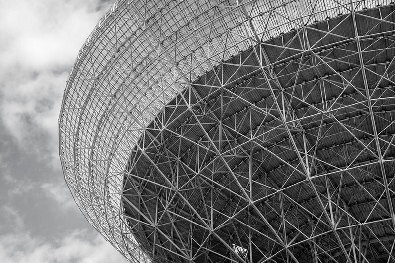 Armazón espacial modular en la arquitectura de estadios