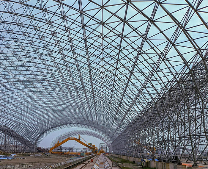 Beneficios clave de la estructura de celosía espacial