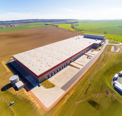 almacén de estructura de acero